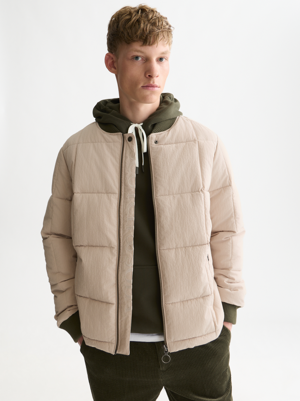Padded Nylon Puffer Jacket