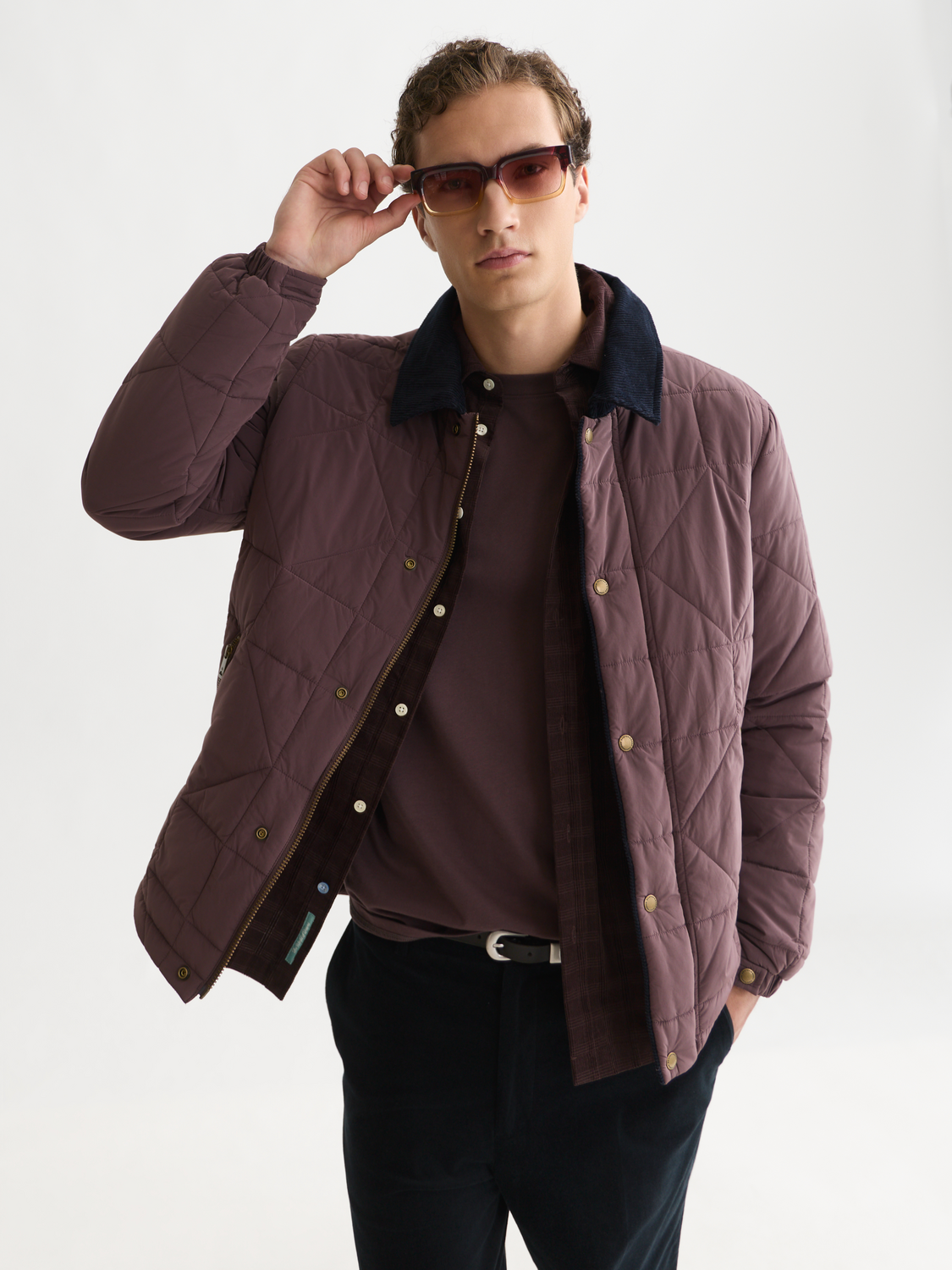 Quilted Geo Jacket