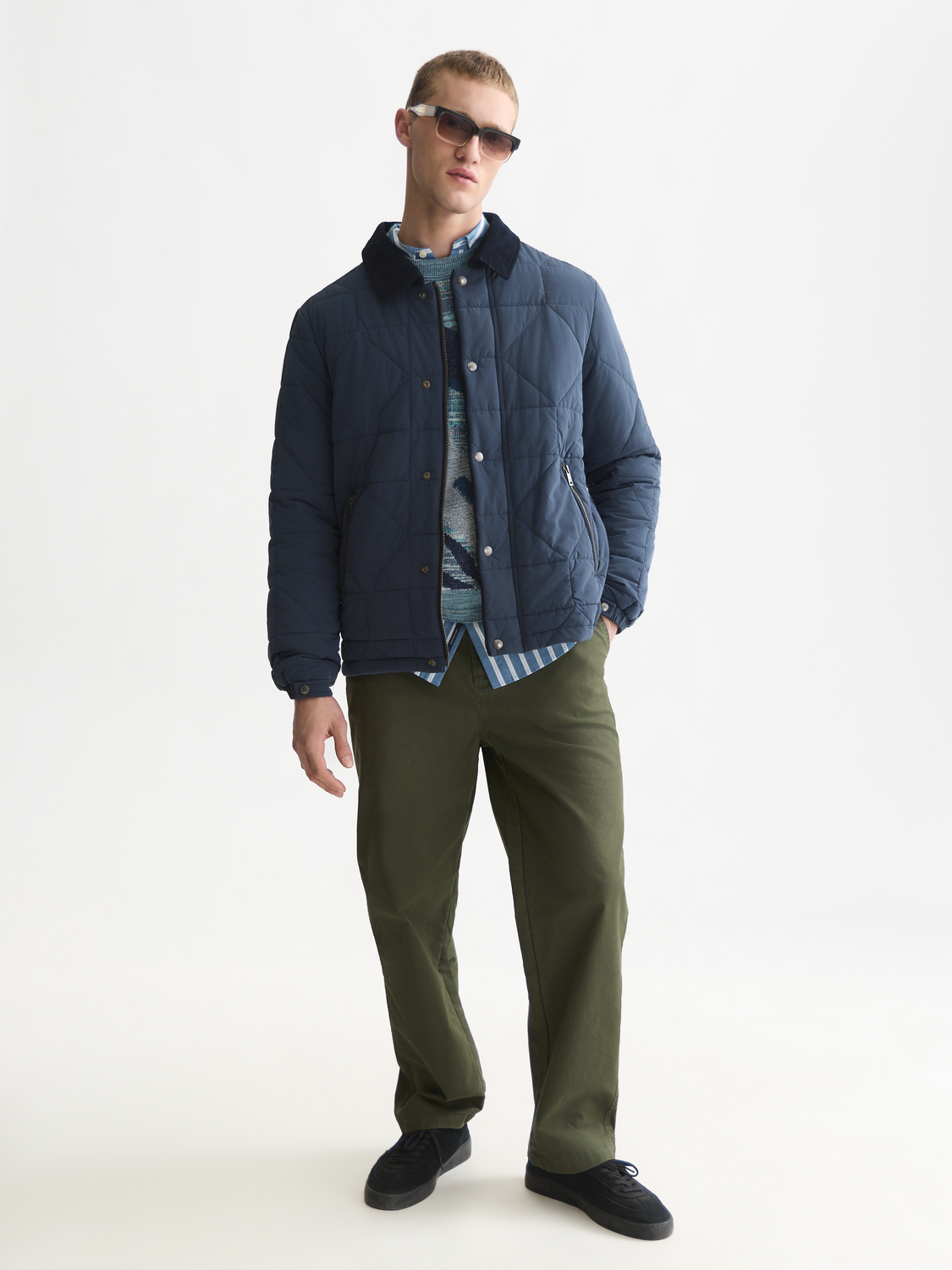 Quilted Geo Jacket