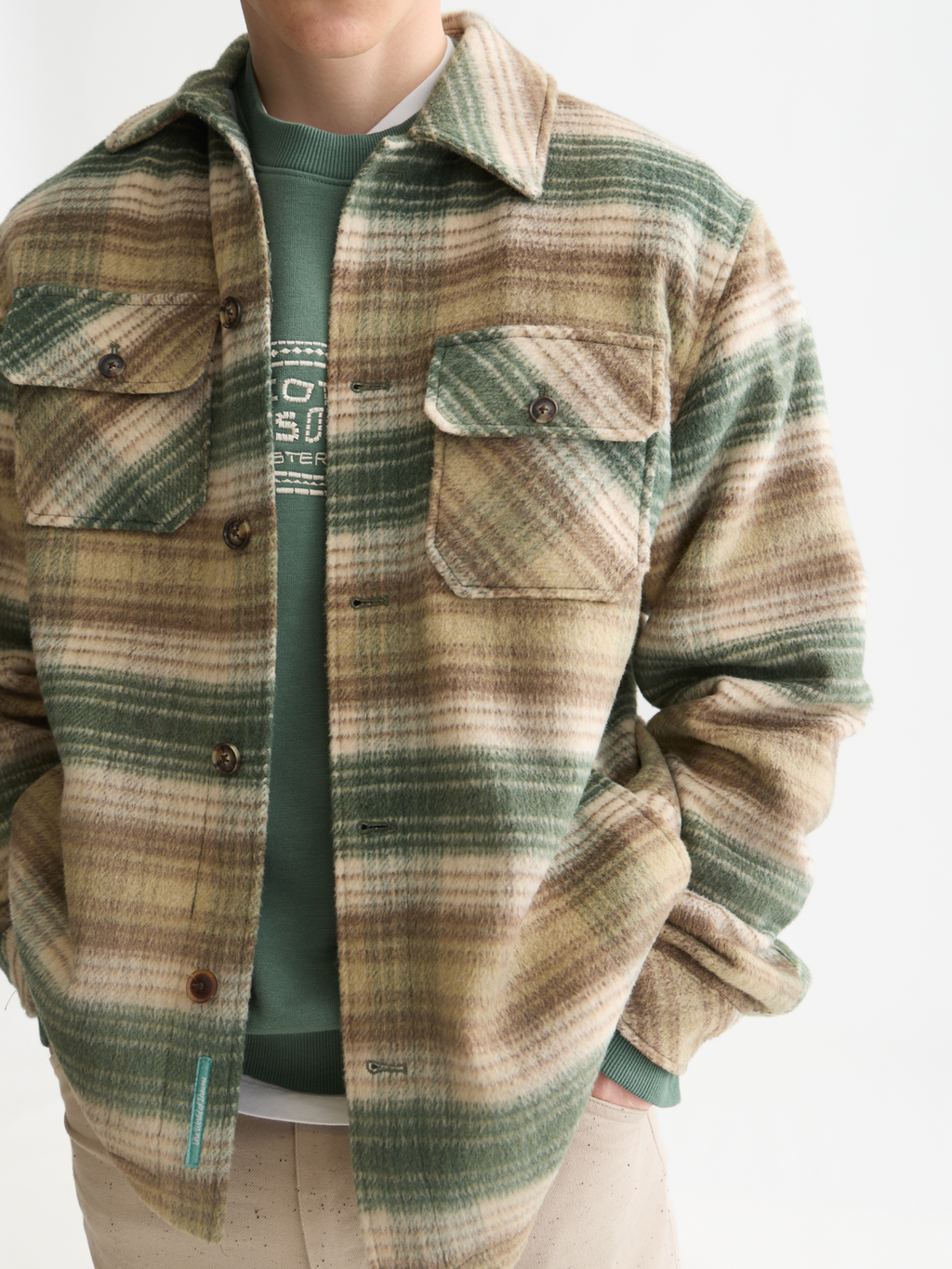 Checked Overshirt
