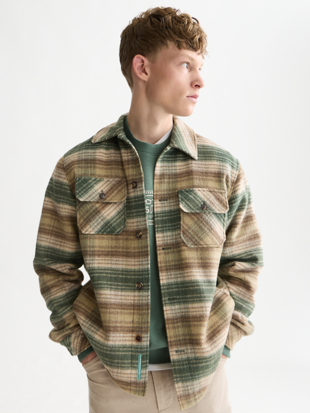Checked Overshirt