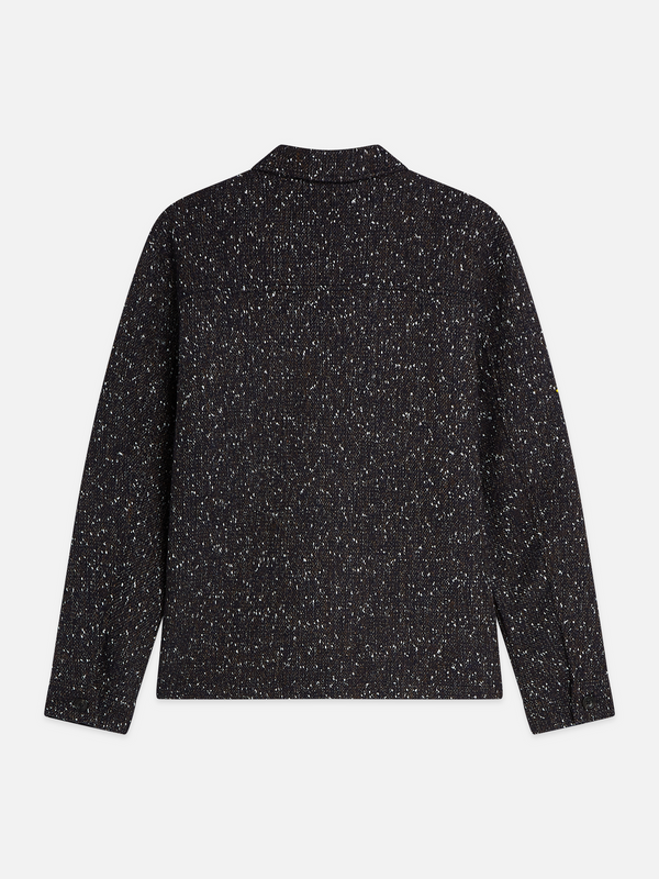 Tailored Wool-Blend Tweed Jacket