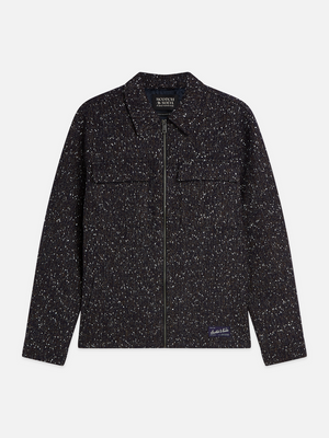 Tailored Wool-Blend Tweed Jacket