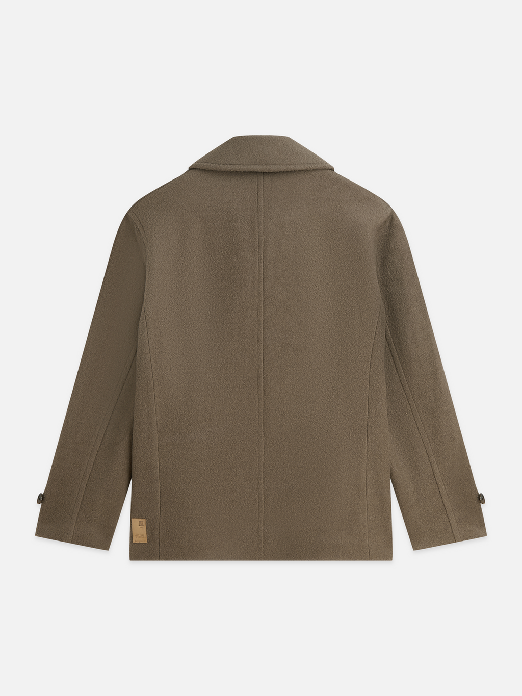 Tailored Wool-Blend Peacoat