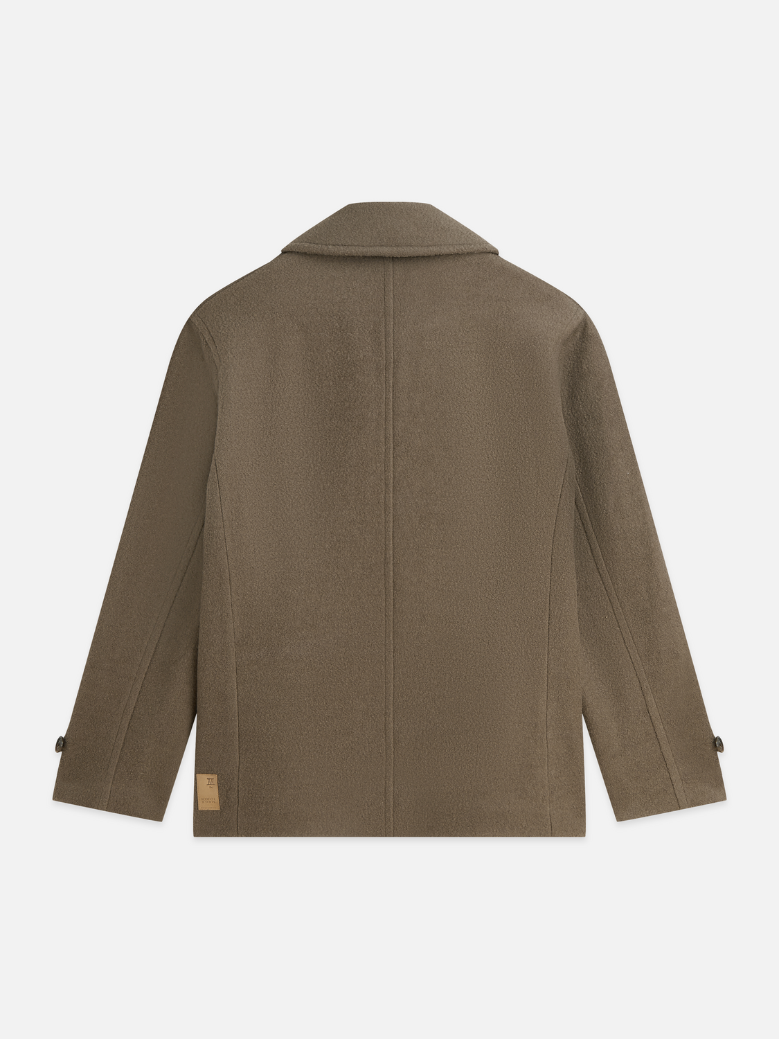 Tailored Wool-Blend Peacoat
