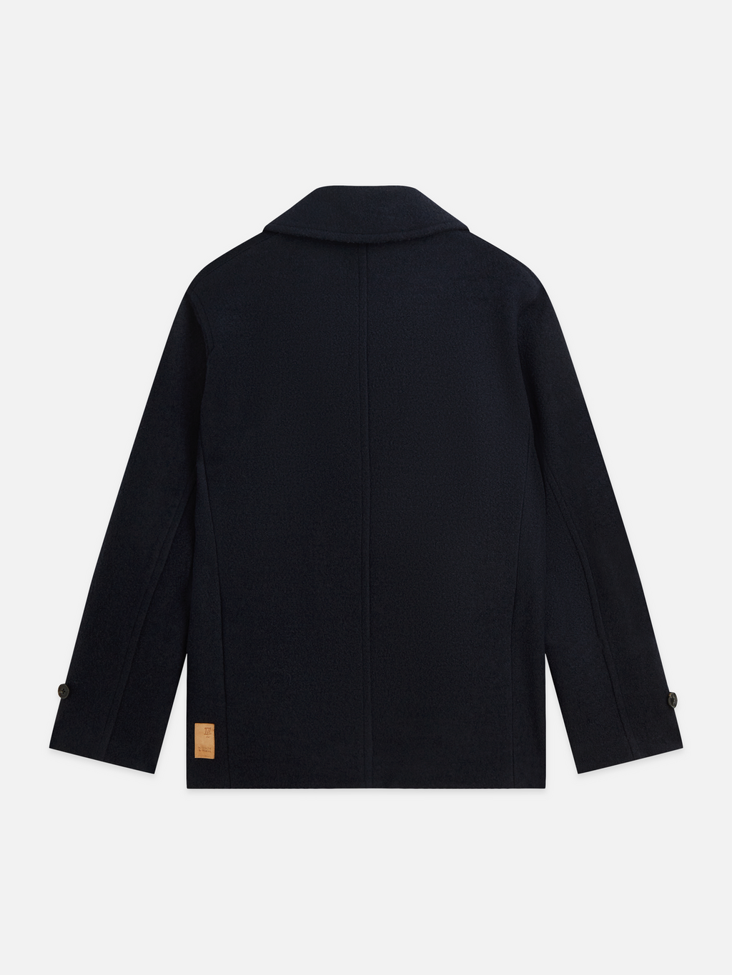 Tailored Wool-Blend Peacoat