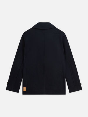 Tailored Wool-Blend Peacoat