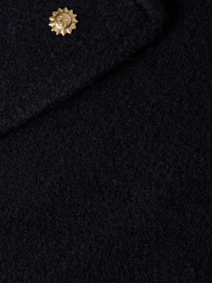 Tailored Wool-Blend Peacoat