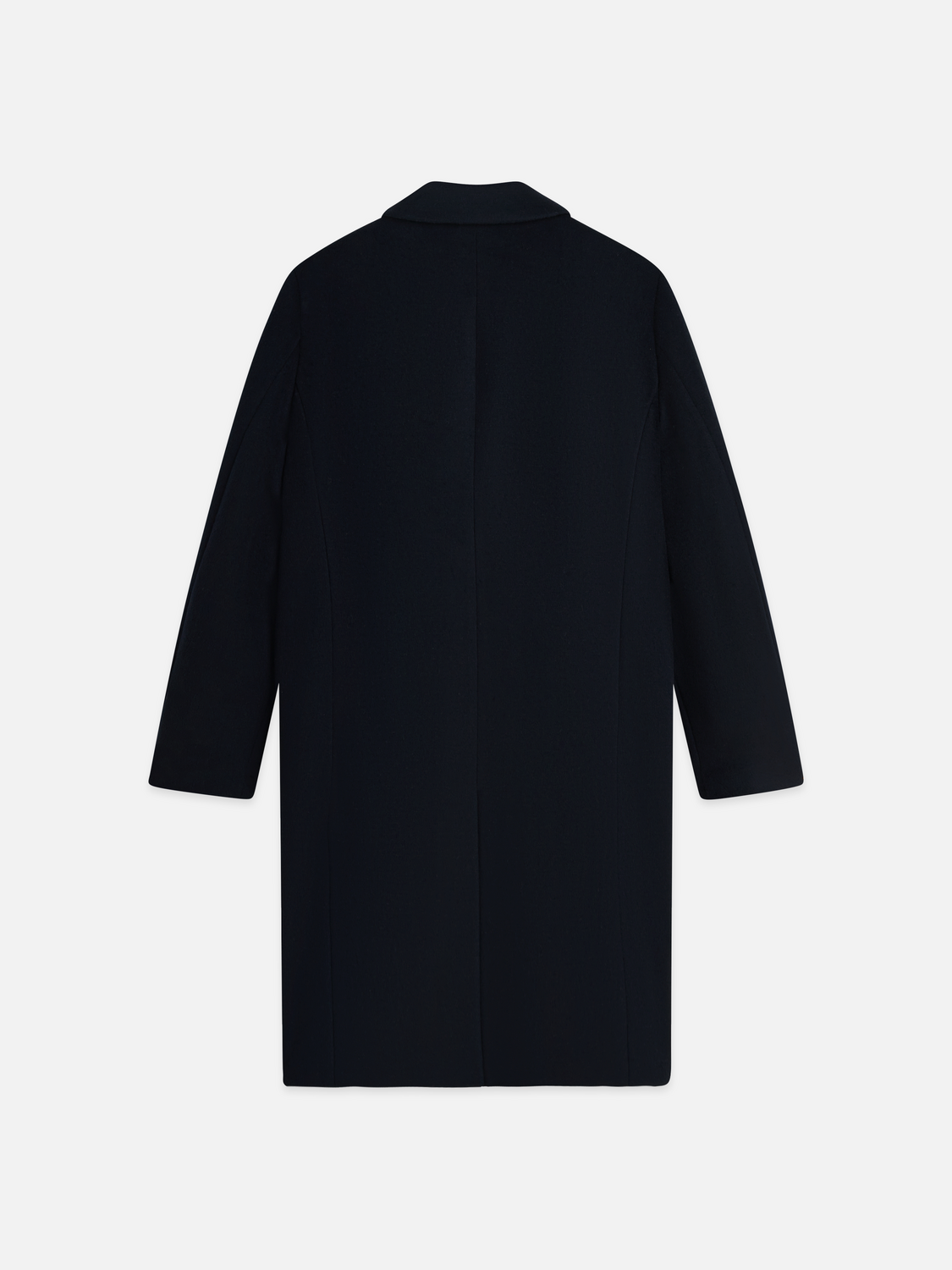 Tailored Wool-Blend Overcoat