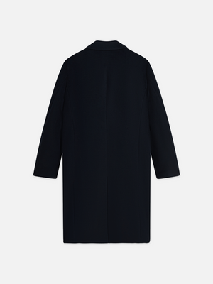 Tailored Wool-Blend Overcoat
