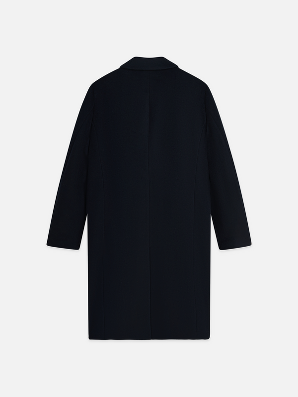 Tailored Wool-Blend Overcoat
