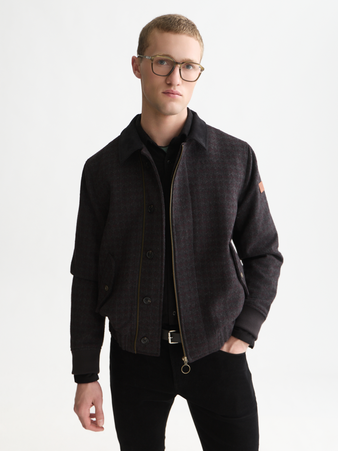 Wool-Blend Deck Jacket