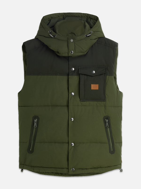Hooded Puffer Vest