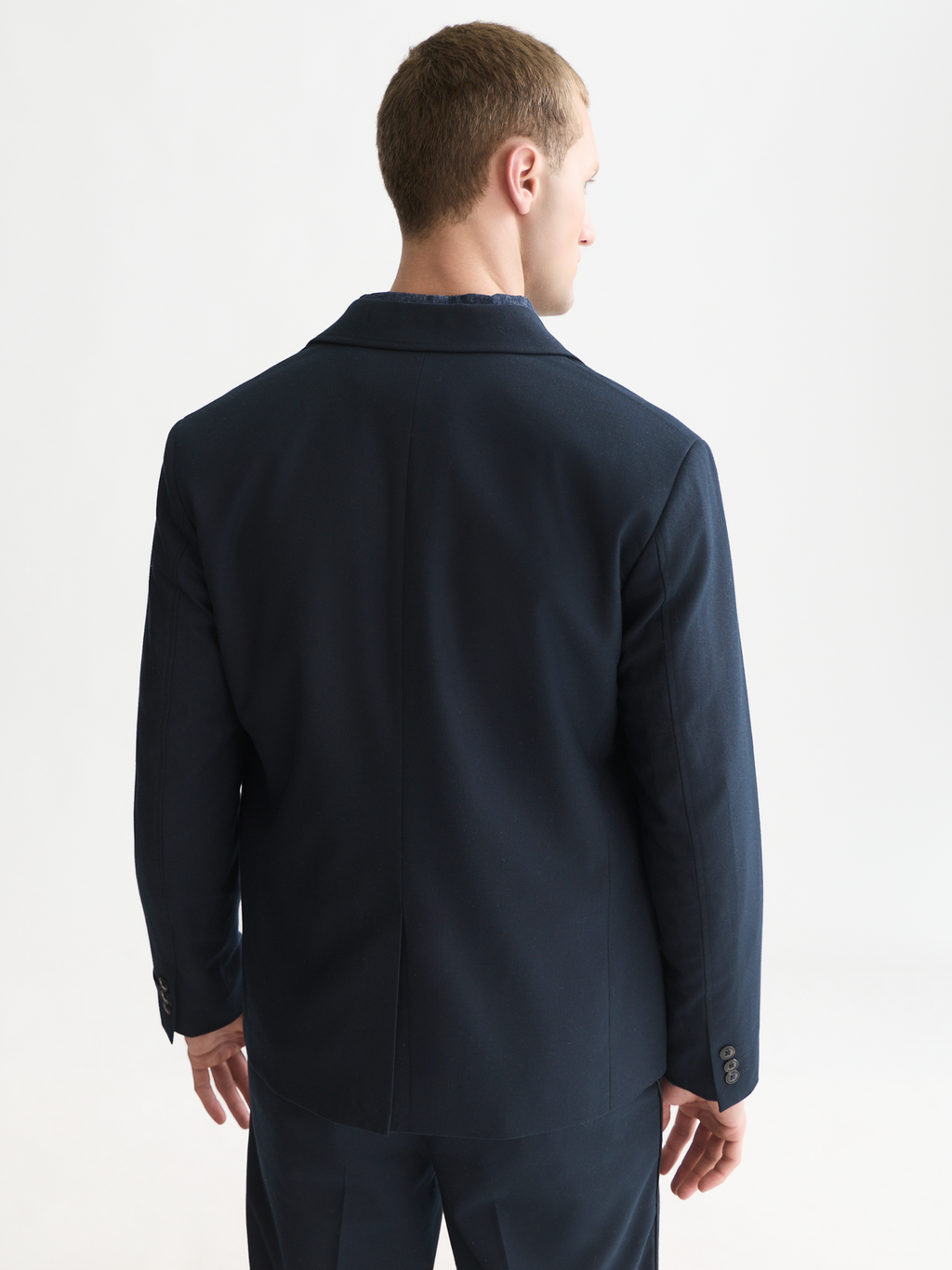Tate Unconstructed Wool-Blend Blazer