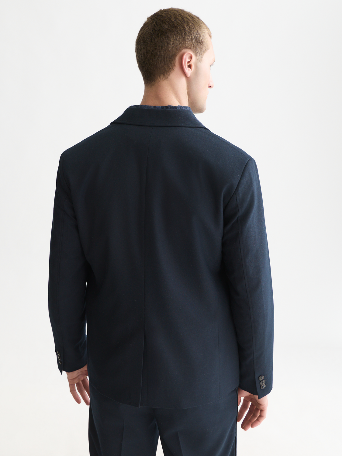 Tate Unconstructed Wool-Blend Blazer