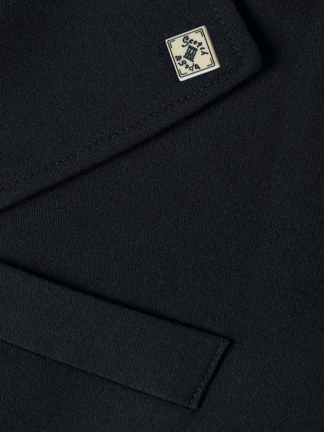 Tate Unconstructed Wool-Blend Blazer