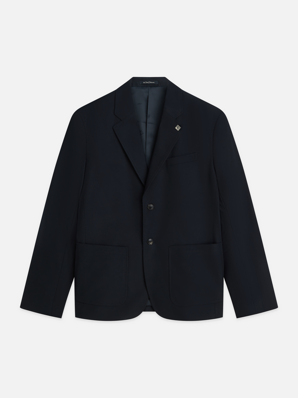 Tate Unconstructed Wool-Blend Blazer