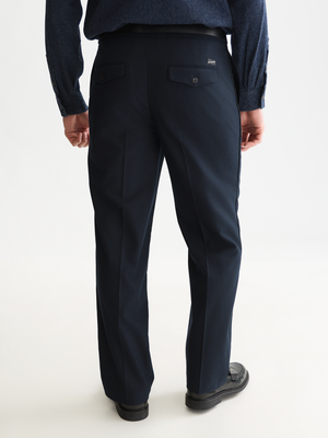 Otis Wool-Blend Relaxed Straight Pant
