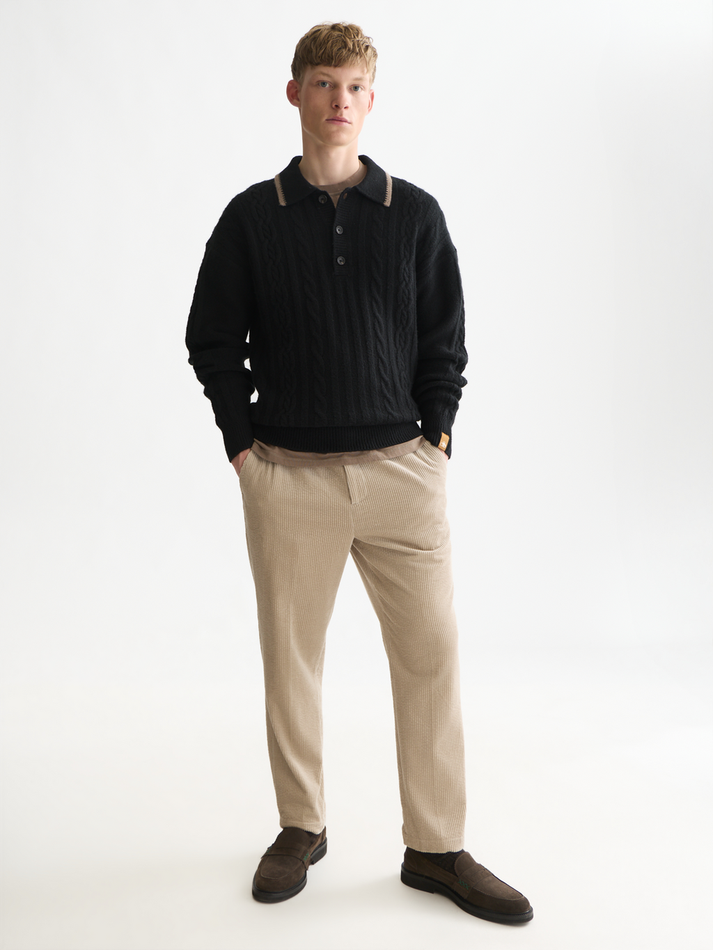 Fave Cotton Corduroy Loose Tapered Jogger