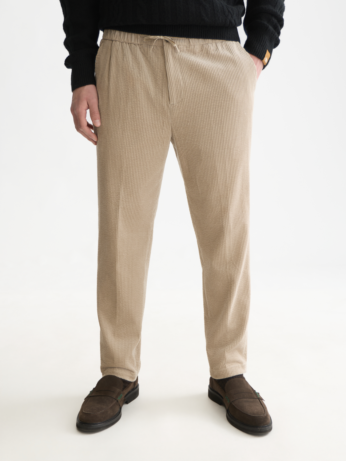 Fave Cotton Corduroy Loose Tapered Jogger