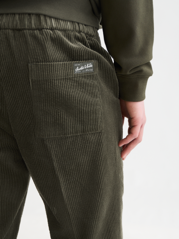 Fave Cotton Corduroy Loose Tapered Jogger