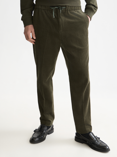 Fave Cotton Corduroy Loose Tapered Jogger