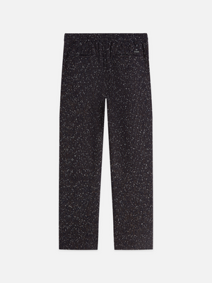 Oliver Wool-Blend Tweed Relaxed Straight Pant