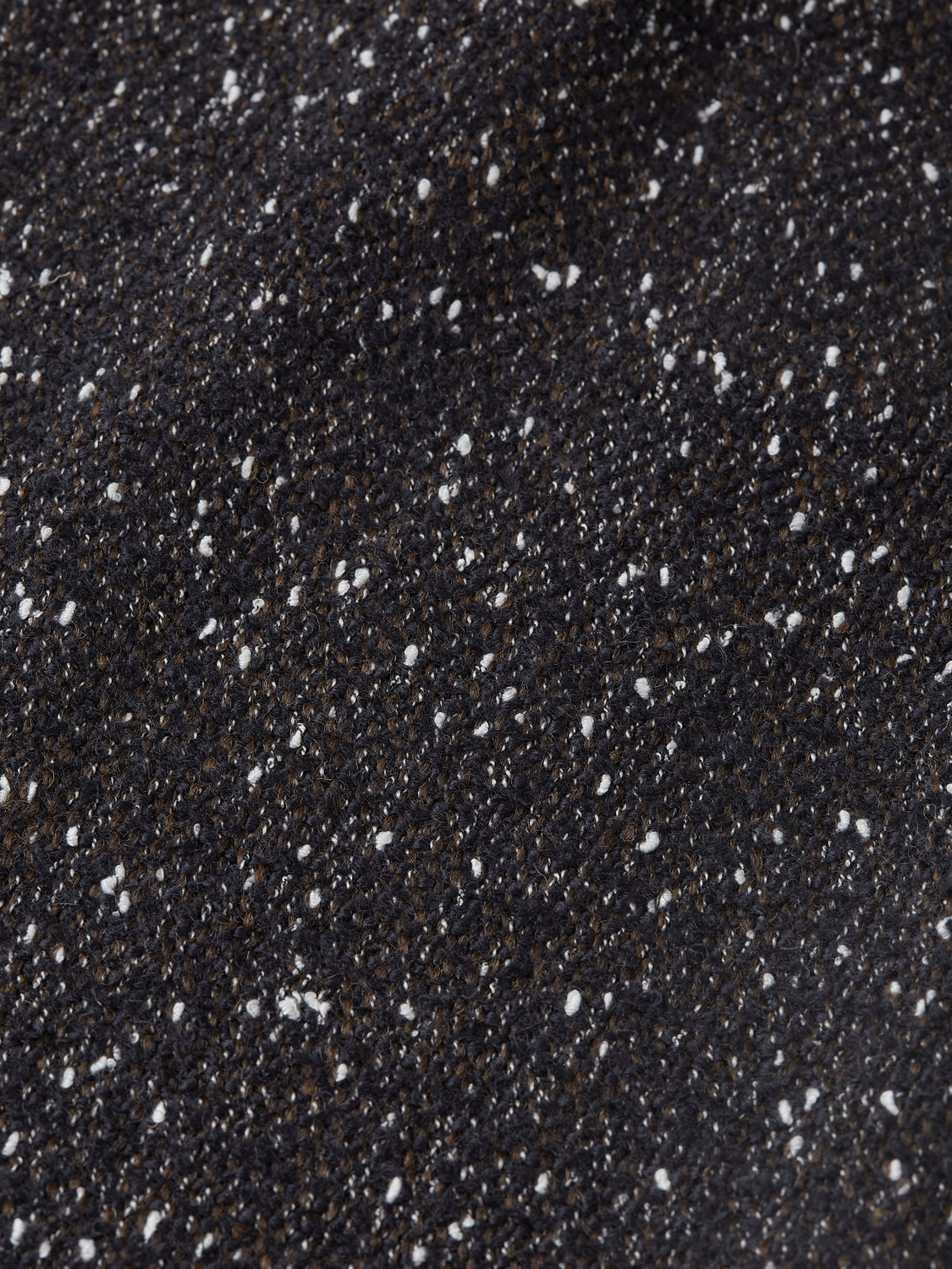 Oliver Wool-Blend Tweed Pleated Pants