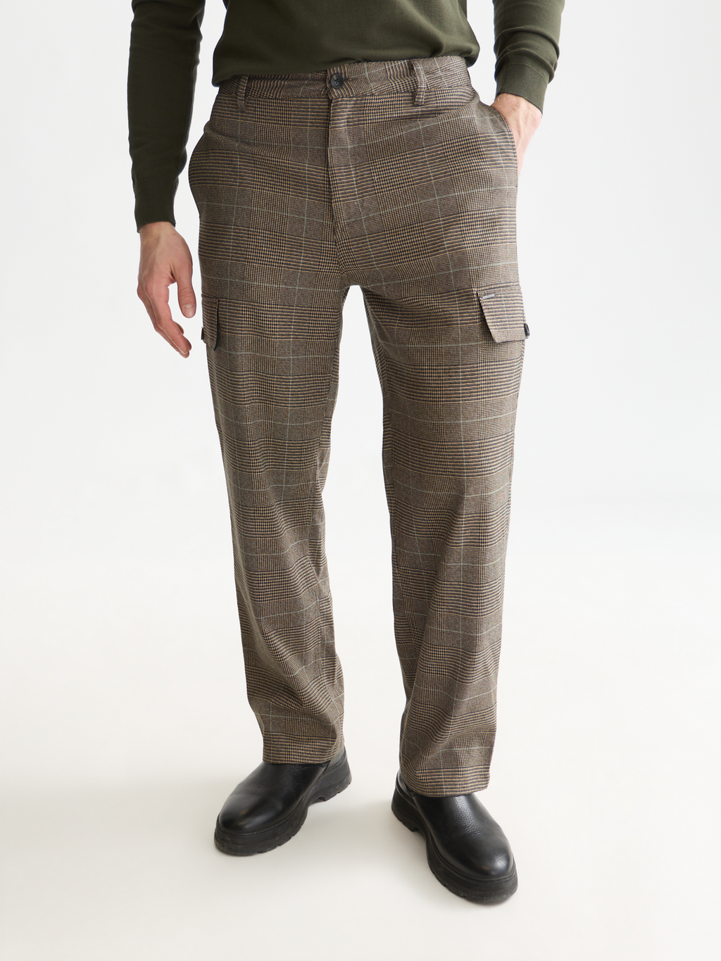 Otis Checked Cargo Pant