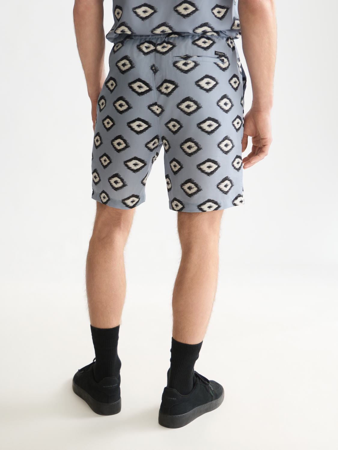 Fave Printed Tencel Relaxed-Fit Bermuda Shorts