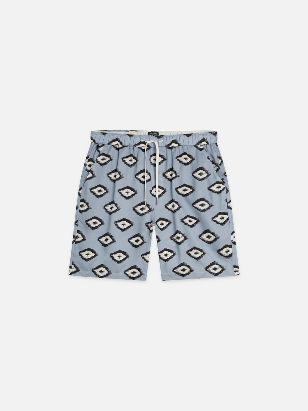 Fave Printed Tencel Relaxed-Fit Bermuda Shorts