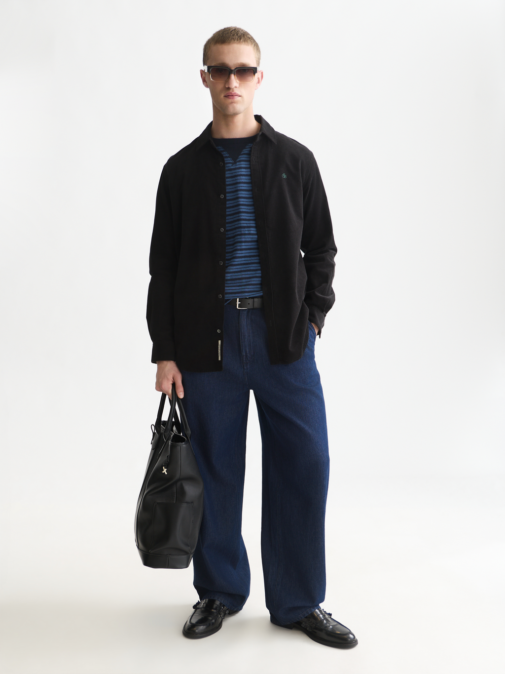 Fine Corduroy Regular-Fit Shirt