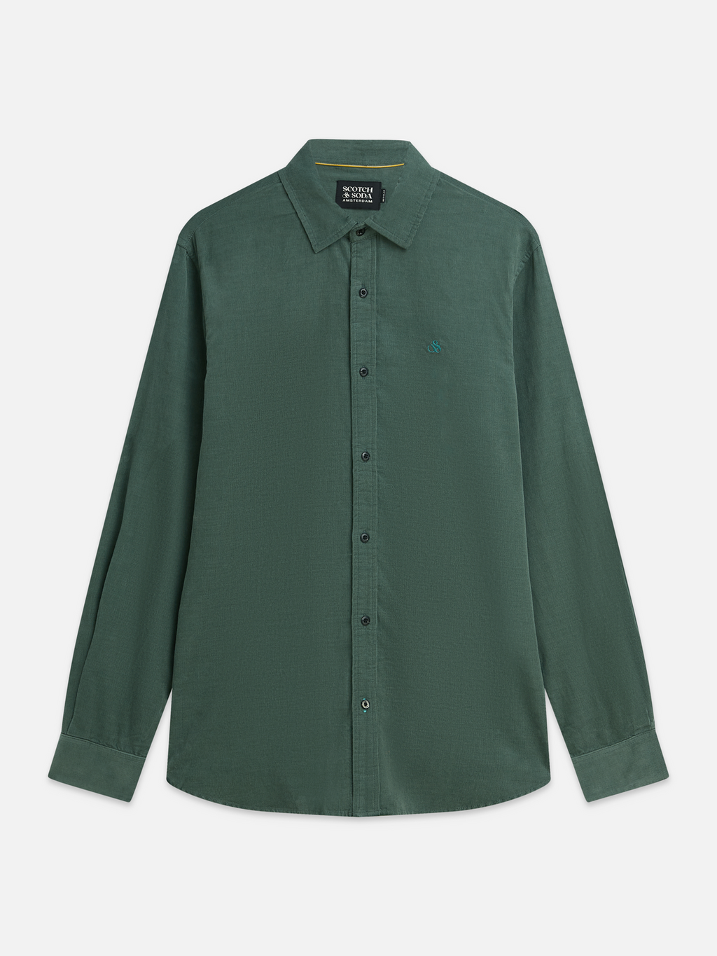 Fine Corduroy Regular-Fit Shirt
