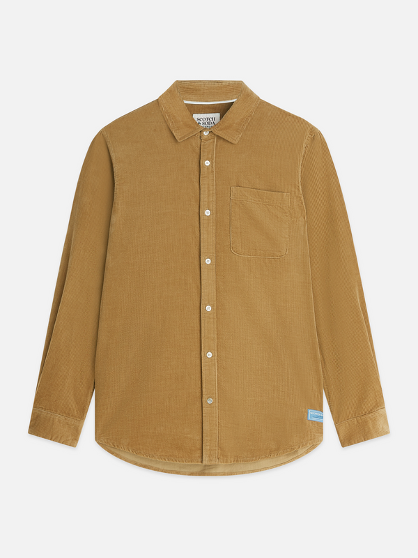 Corduroy Regular-Fit Shirt