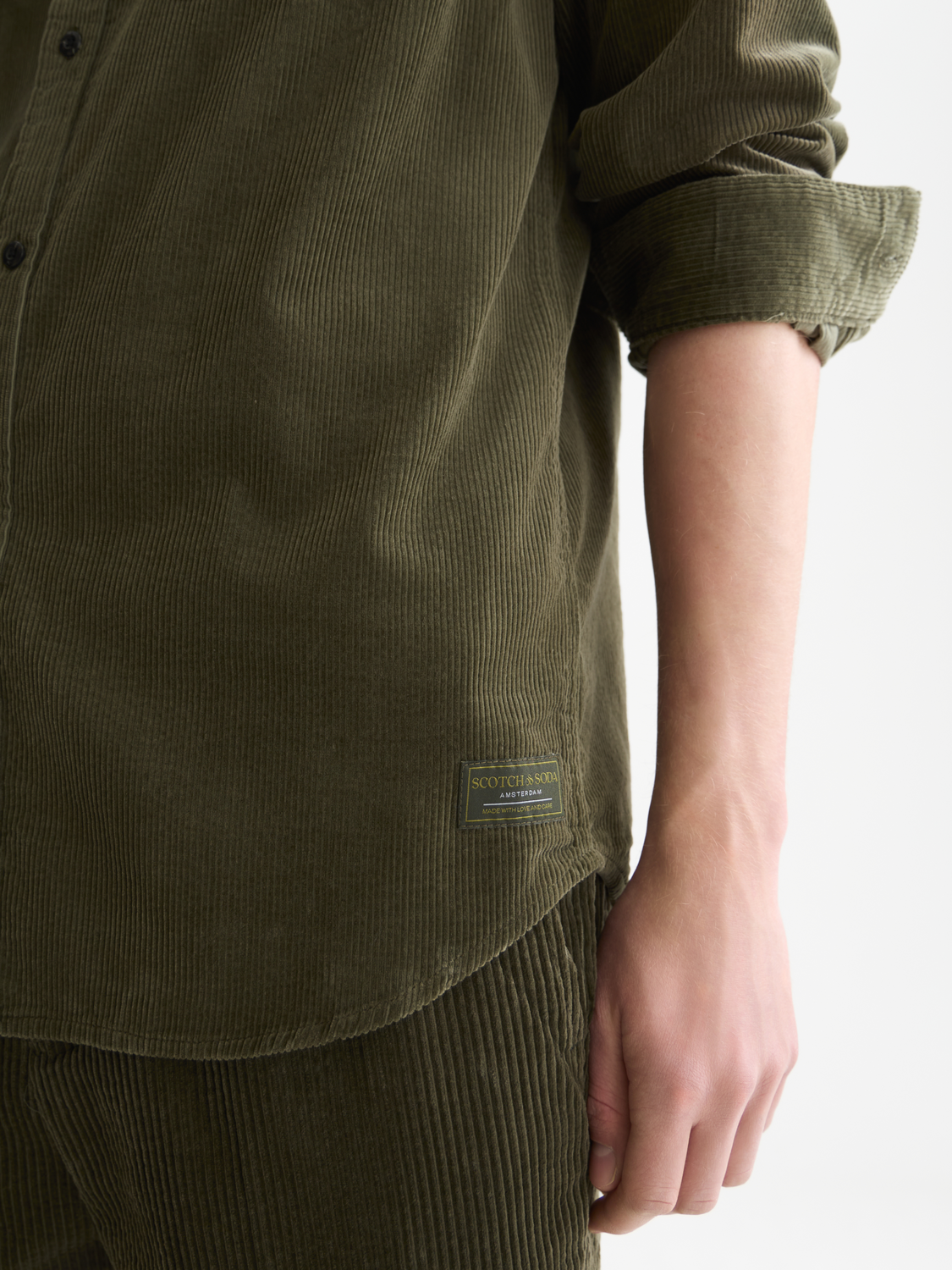 Cotton Corduroy Shirt