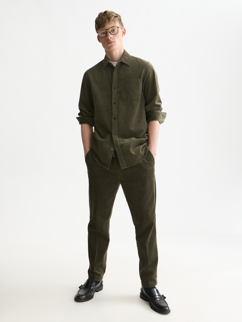 Cotton Corduroy Shirt
