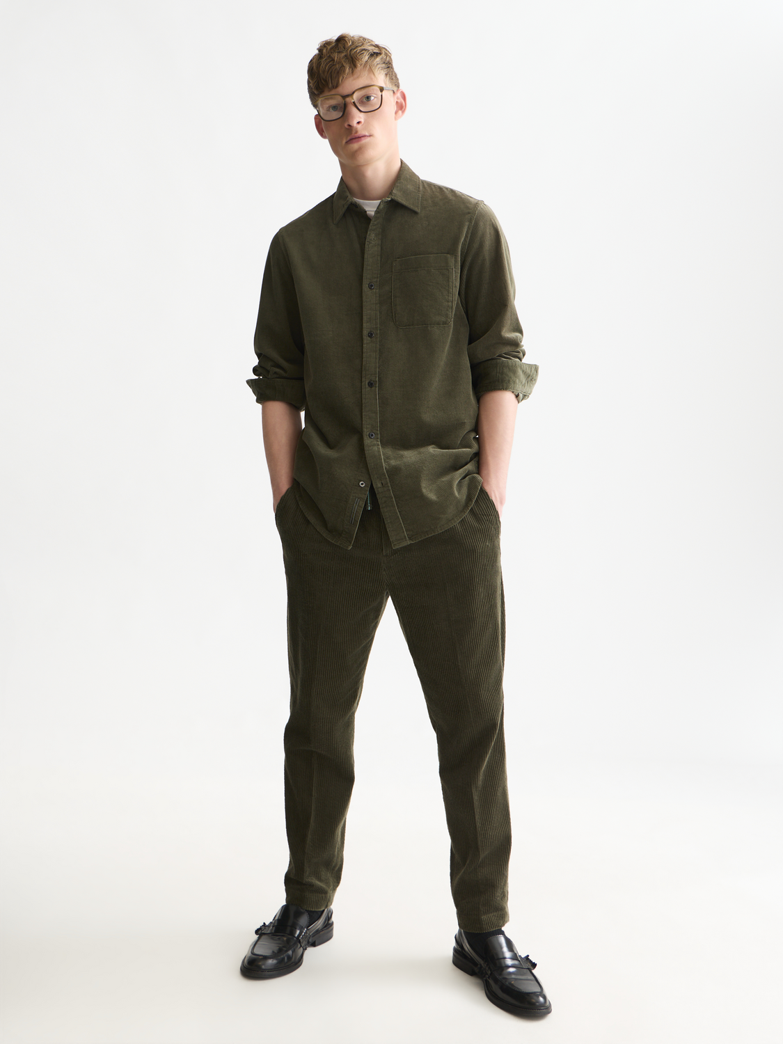 Cotton Corduroy Shirt