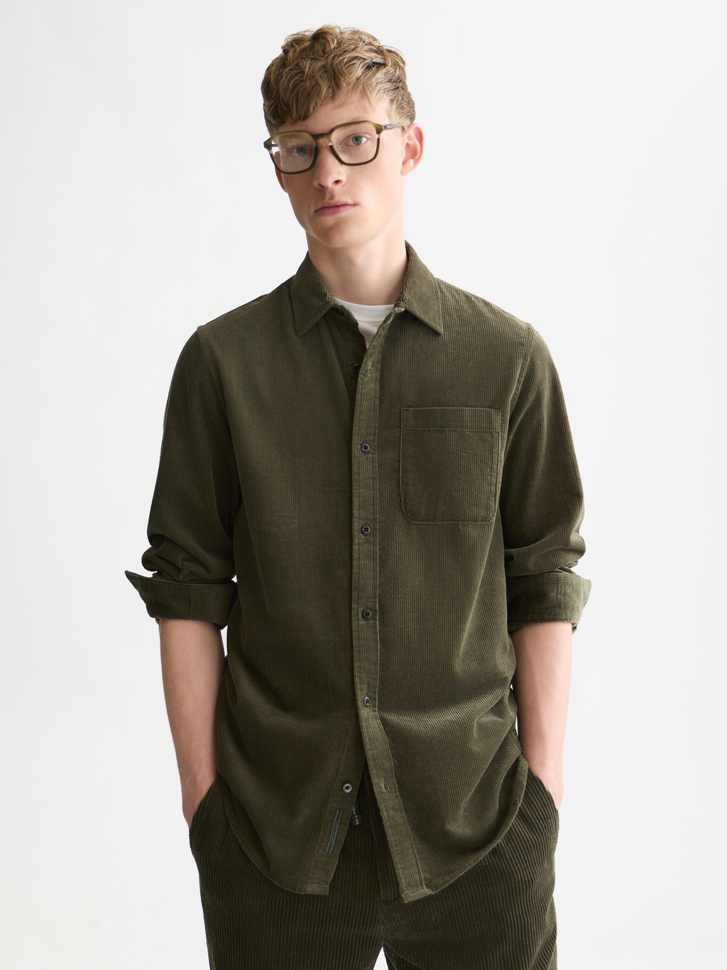 Cotton Corduroy Shirt