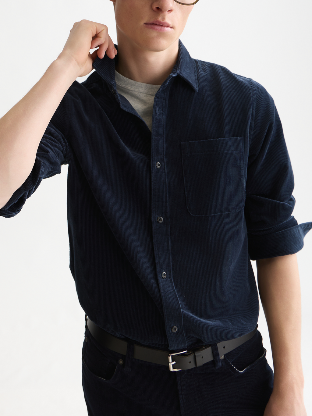 Corduroy Regular-Fit Shirt