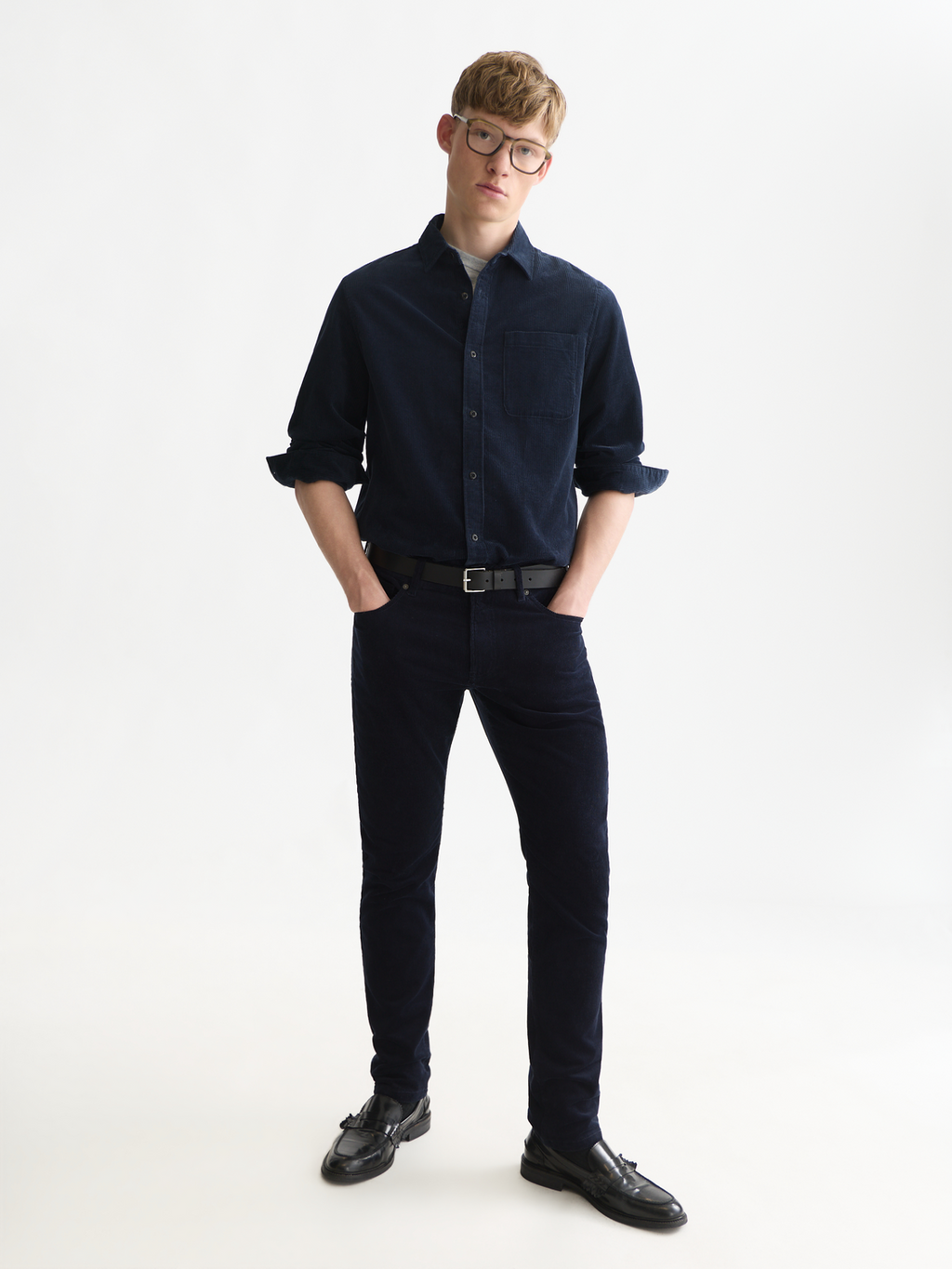 Corduroy Regular-Fit Shirt