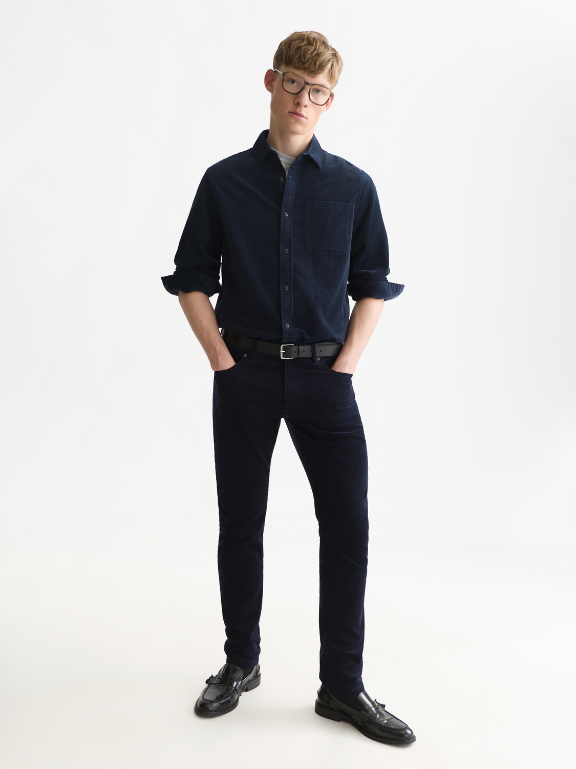 Corduroy Regular-Fit Shirt