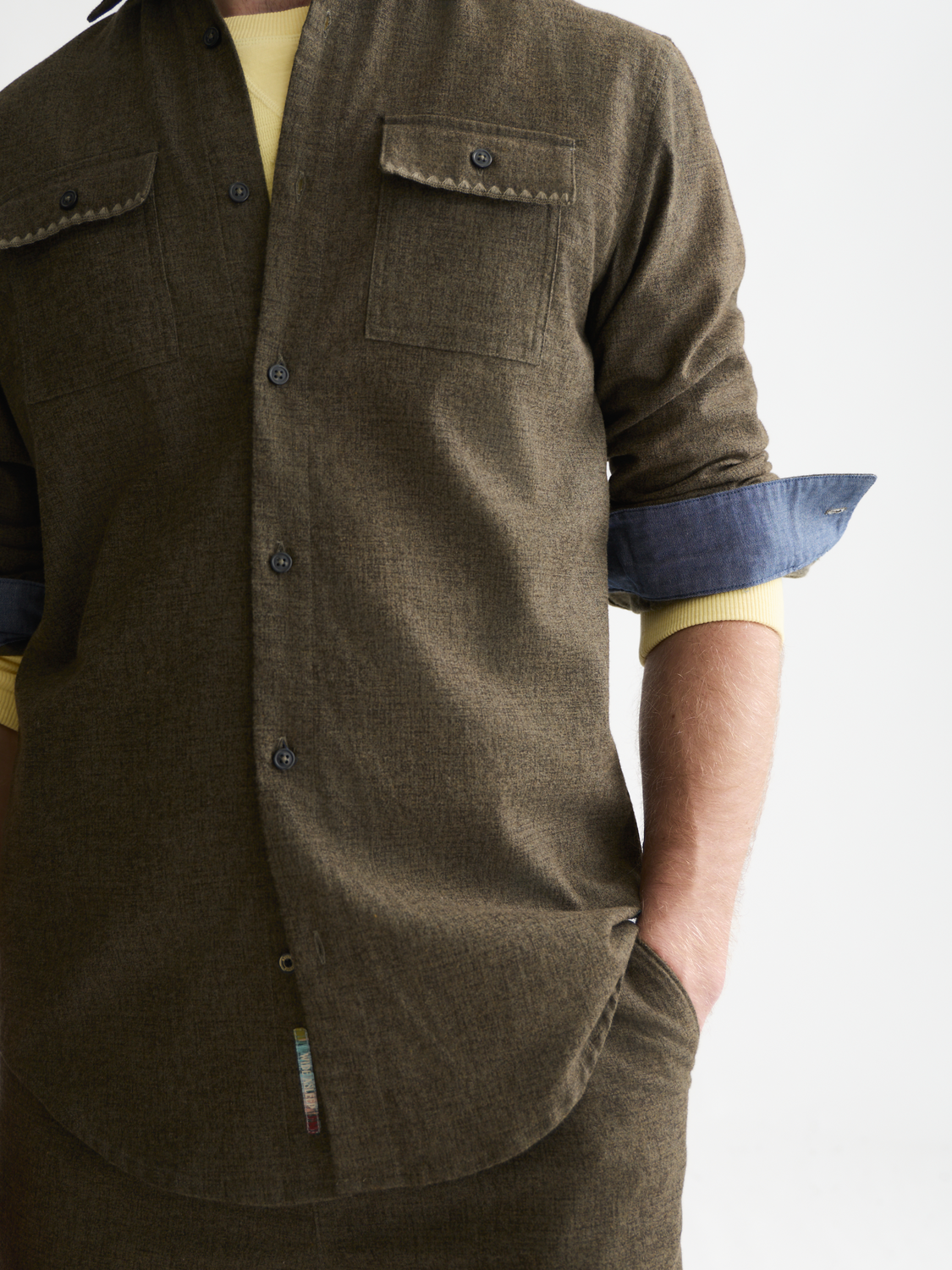 Mélange Regular-Fit Shirt