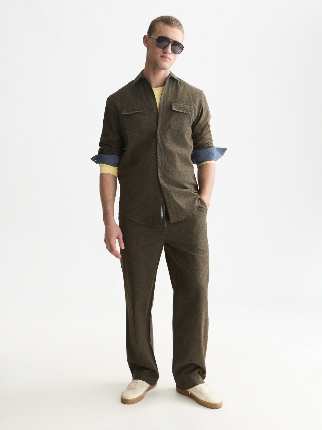 Mélange Regular-Fit Shirt