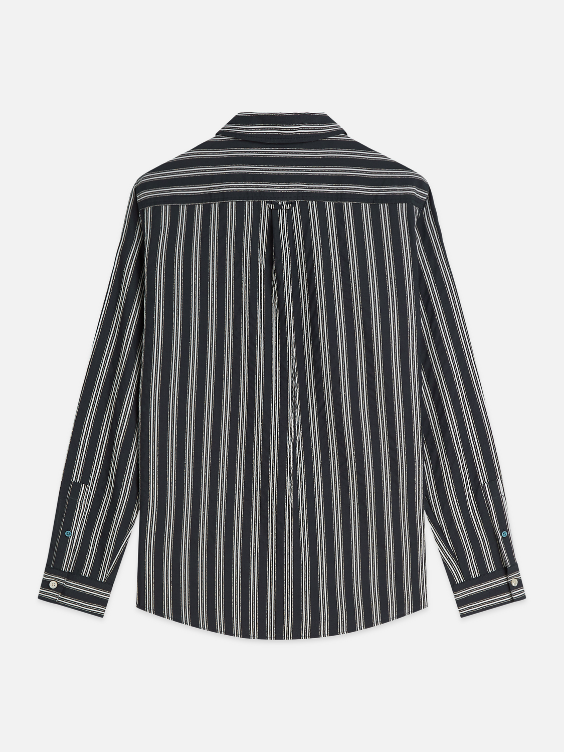 Textured Striped Regular-Fit Shirt