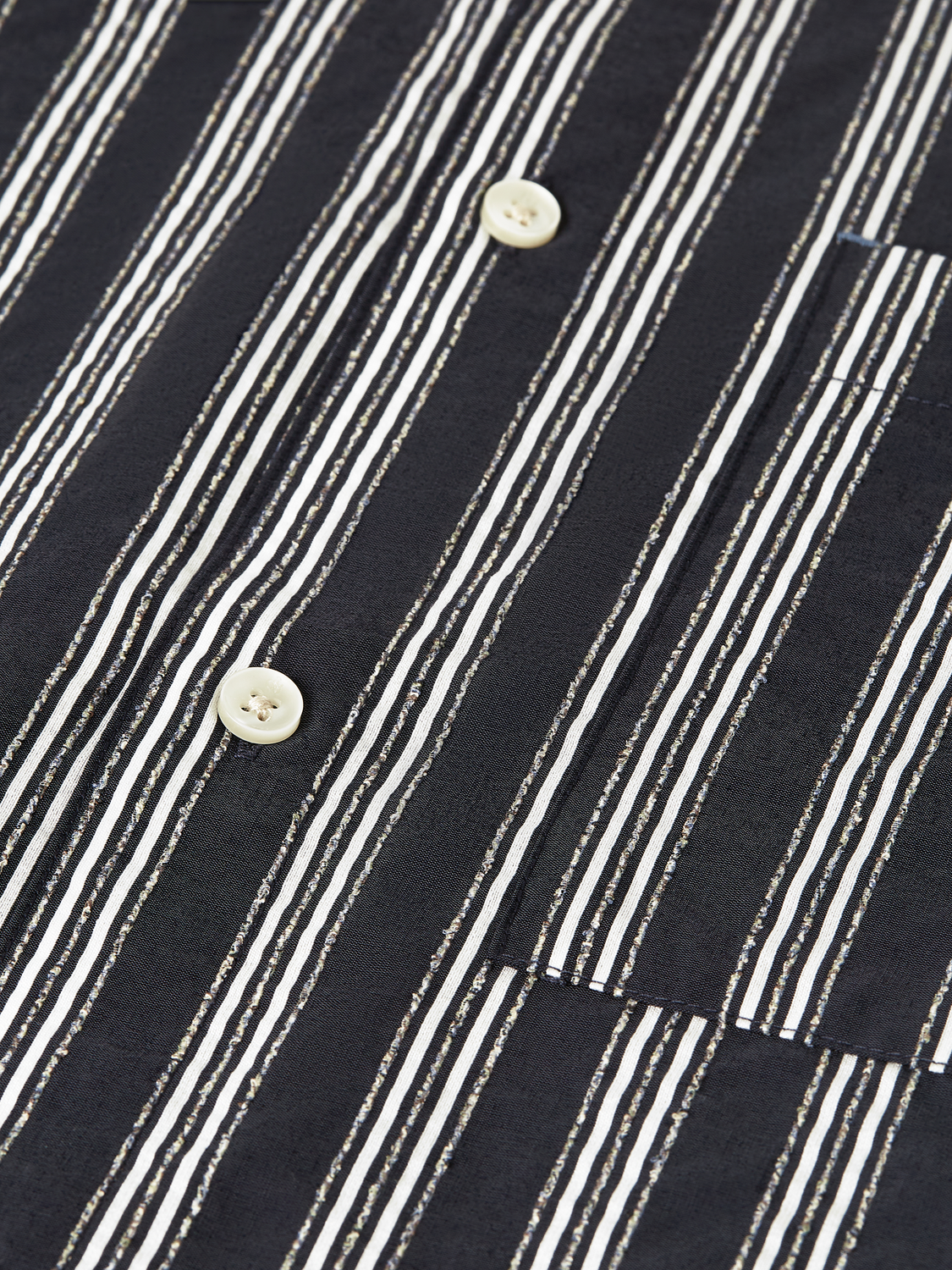 Textured Striped Regular-Fit Shirt