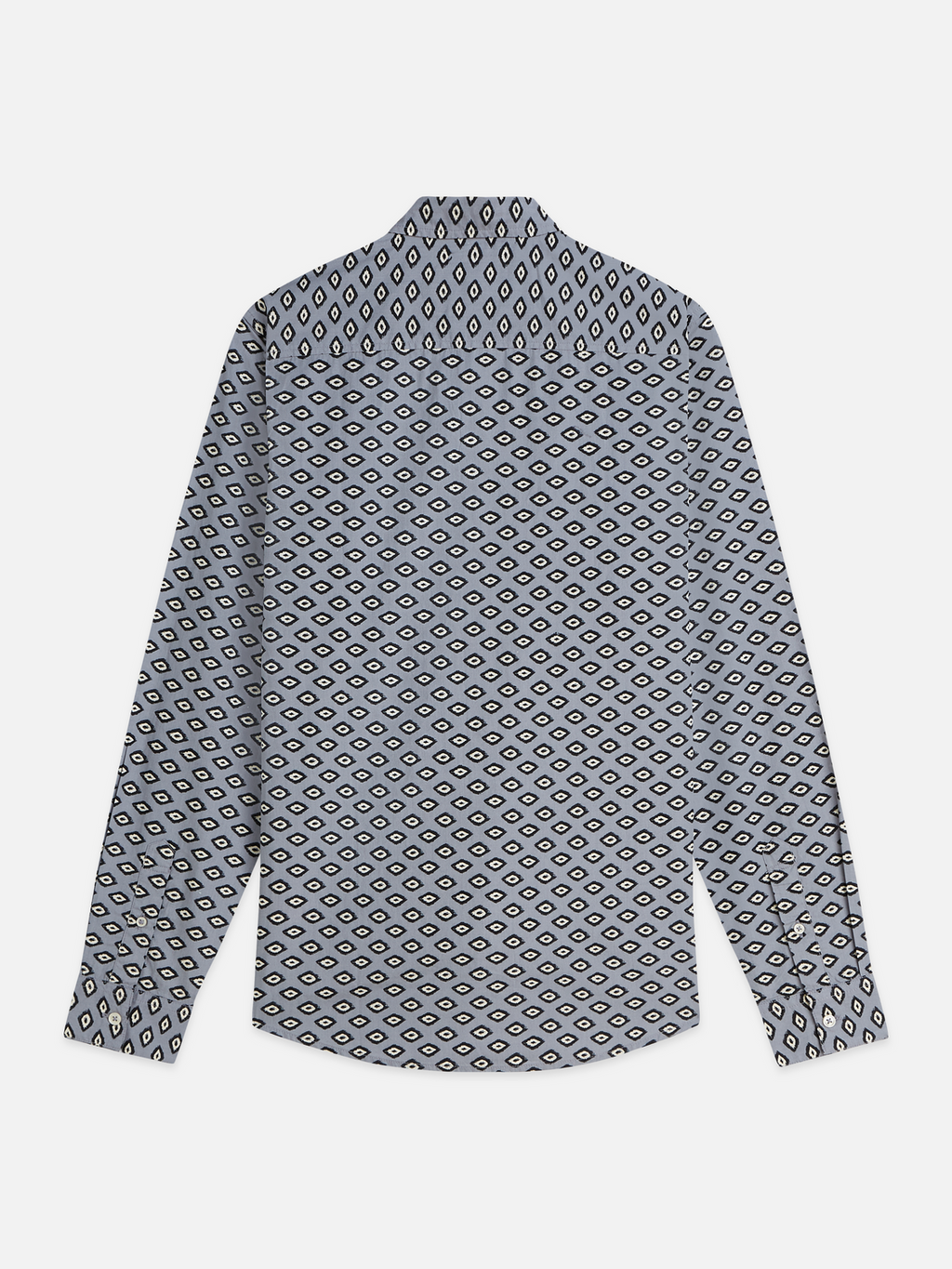 Micro Printed Slim-Fit Shirt
