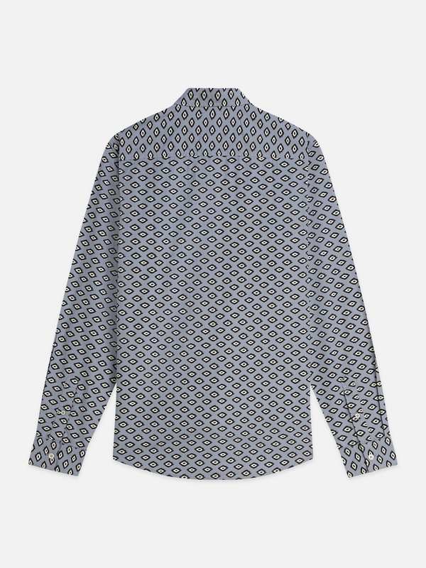 Chemise ajustée à micro-imprimés
