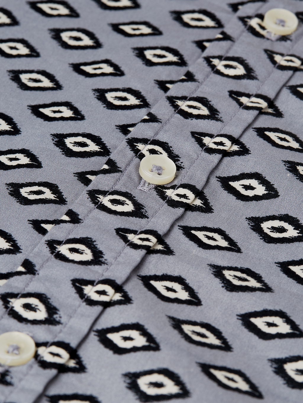 Micro Printed Slim-Fit Shirt