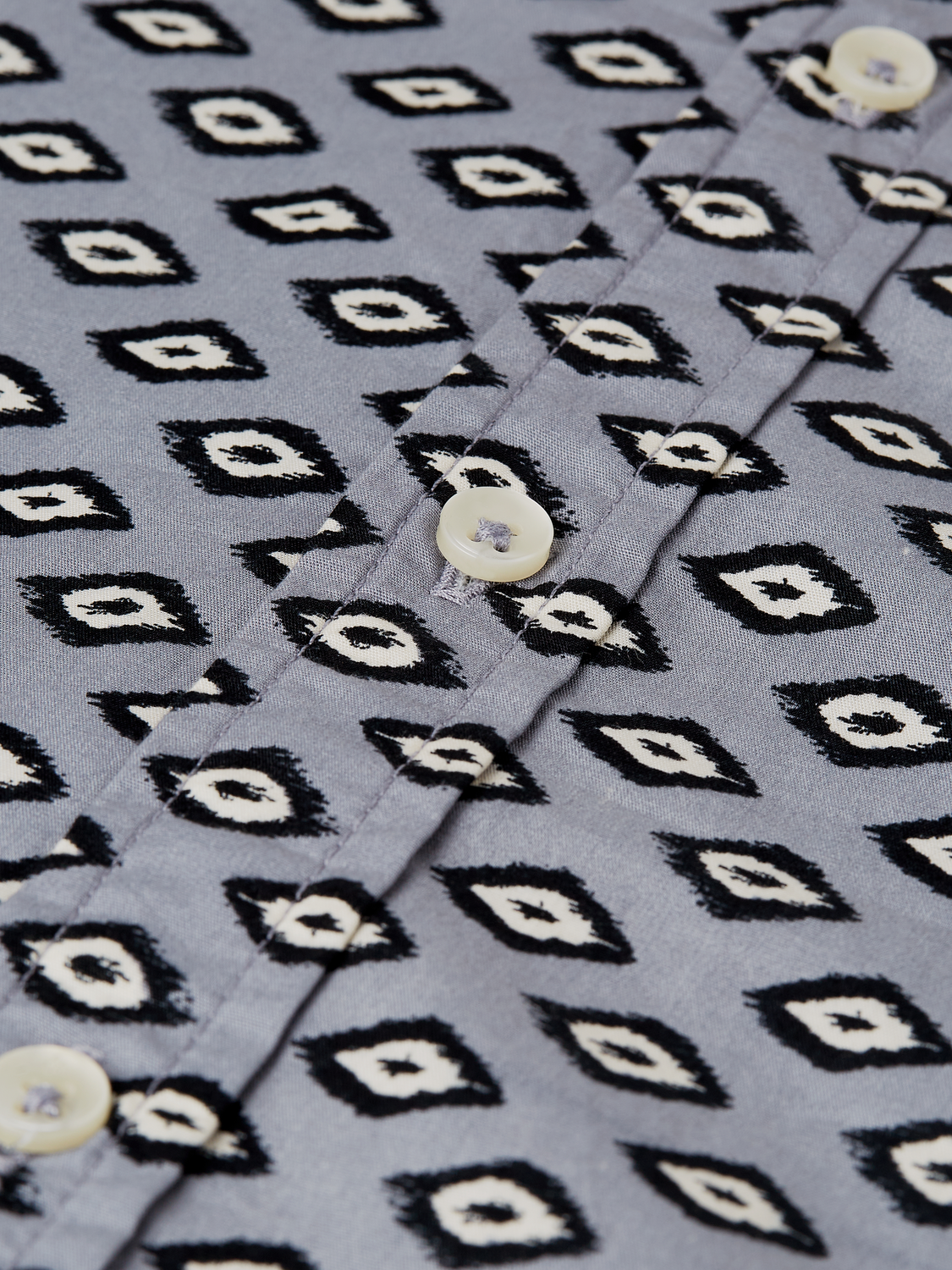 Micro Printed Slim-Fit Shirt