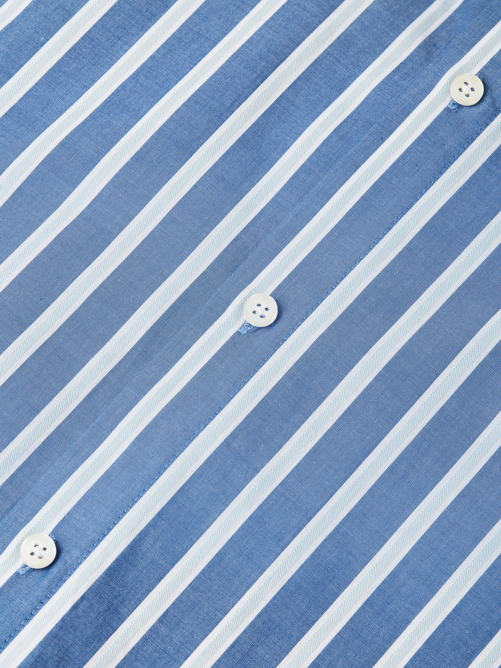 Yarn-Dyed Striped Regular-Fit Shirt